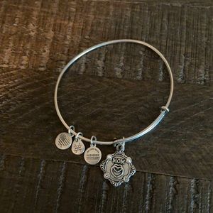 Alex and Ani Silver Mom Bracelet